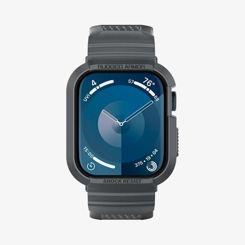 ACS05460 - Apple Watch Series (Apple Watch (49mm)) in matte black showing the front